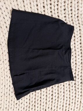Black Mini Skirt - Classic A-Line